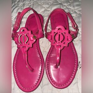 crown & ivy Fuchsia Sandals